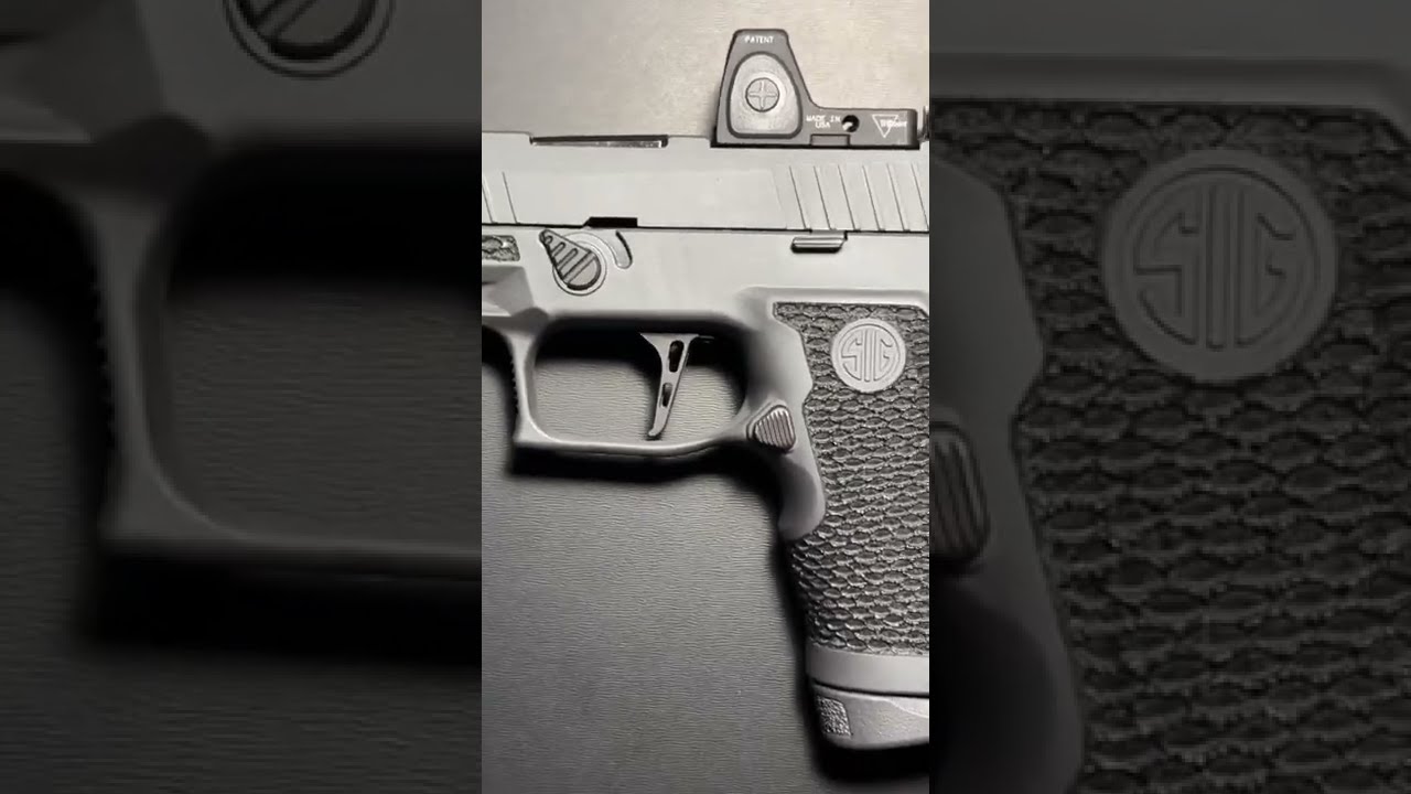 Custom Sig Sauer P320 XCompact Sniper Grey