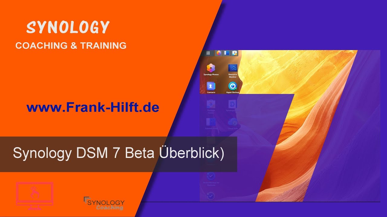 Synology DSM 7 Beta offiziell - Ganz frisch - Mein erster Überblick über das neue DSM 7 Beta
