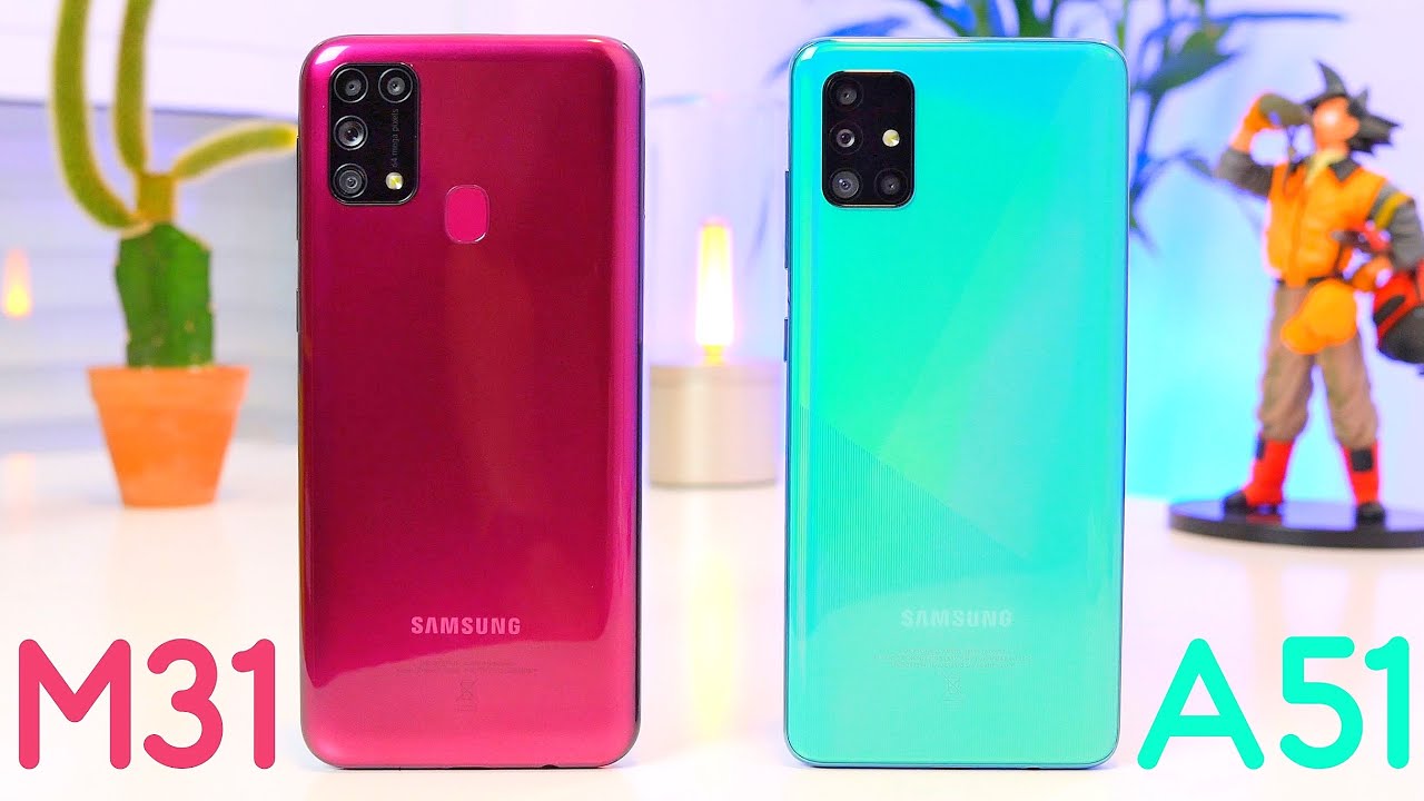Galaxy M31 é melhor que o A51? QUAL SAMSUNG COMPRAR? COMPARATIVO!