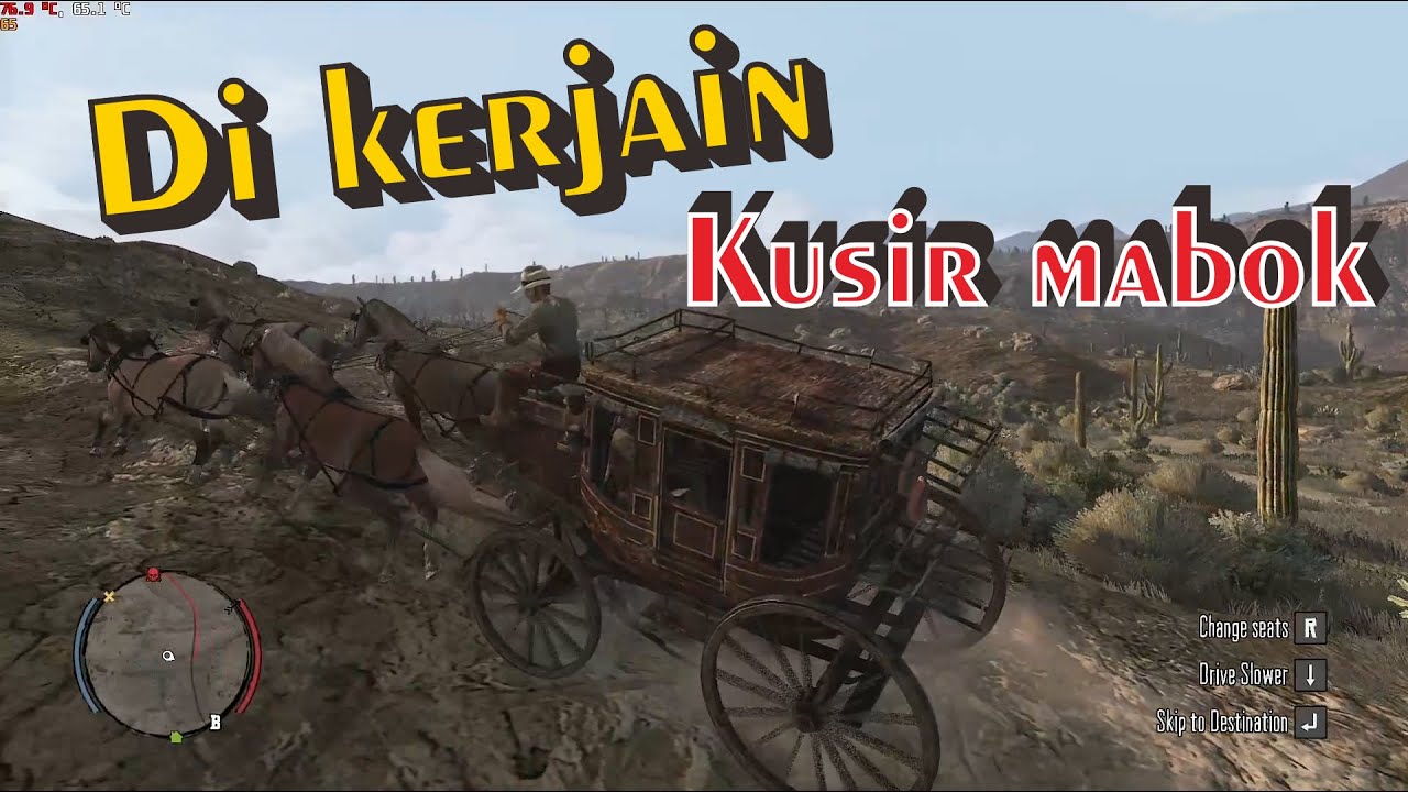 RDR - Dari kusir mabok, Headshotin bandit sampe kelarin misi dari orang Stress