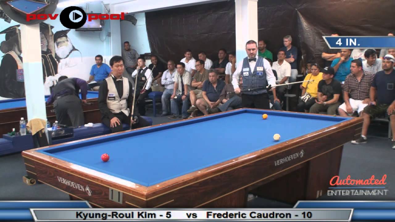 FINAL MATCH - Million Dollar Billiards - Frederic Caudron vs Kyung-Roul Kim 김경률