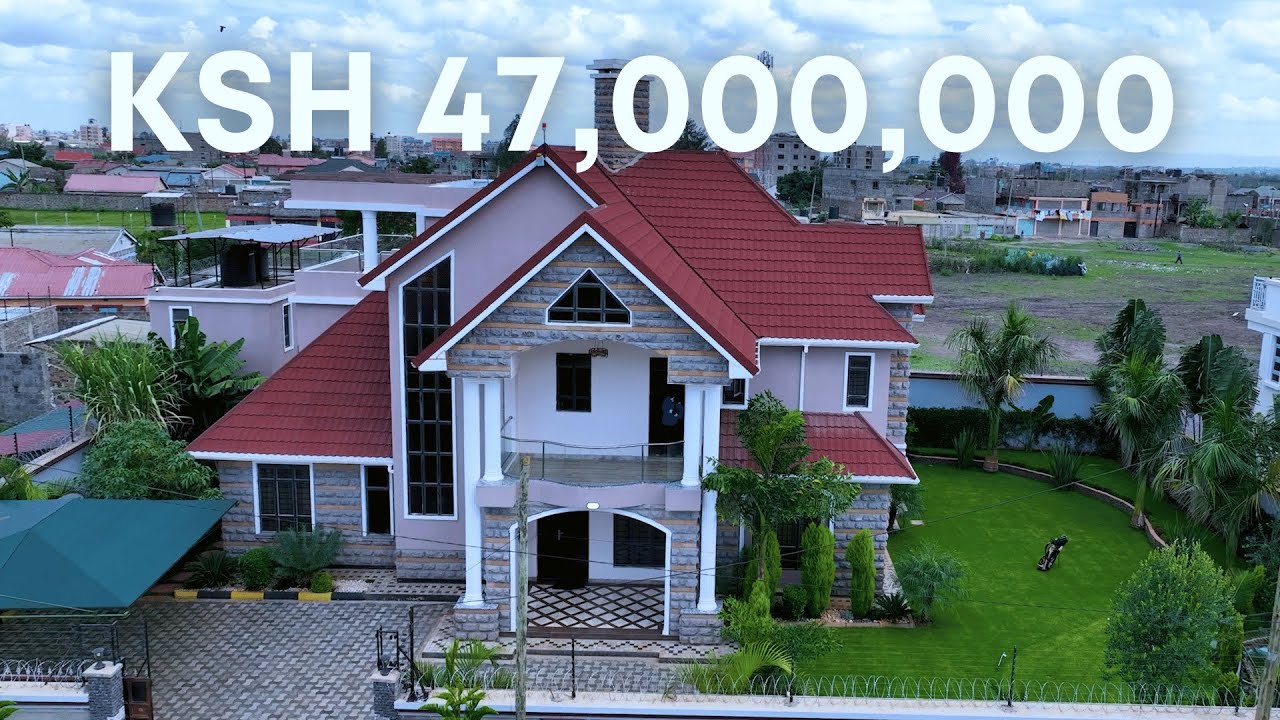 Внутри 47 000 000 кенийских шиллингов. 5 спален (продано) #особняк с мини-полем для #гольфа #экск...