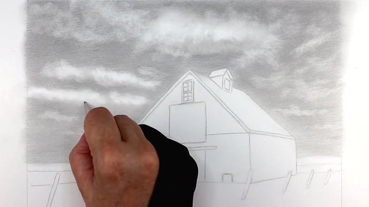 How to Draw Realistic Clouds | Master Light & Shadow | Step by Step Tutorial