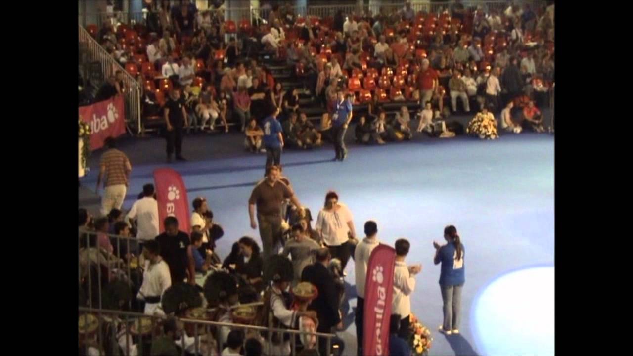 EURO DOG SHOW 2012 BUCURESTI   PARADA RASELOR ROMANESTI GR  I