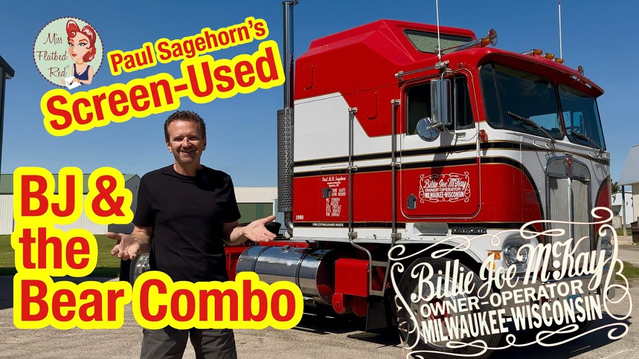 Screen-Used BJ & the Bear Kenworth K-100 & Trailer Owned by Paul Sagehorn Documentary