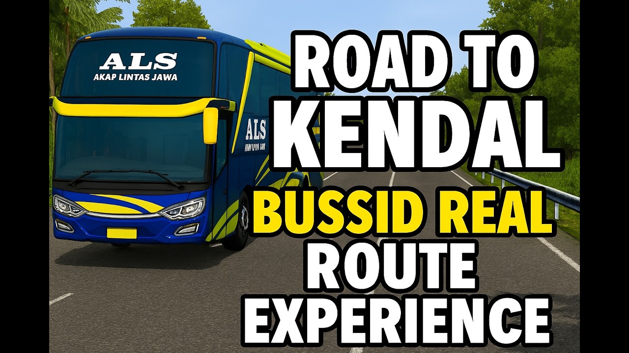 Road to Kendal – BUSSID Real Route Experience
