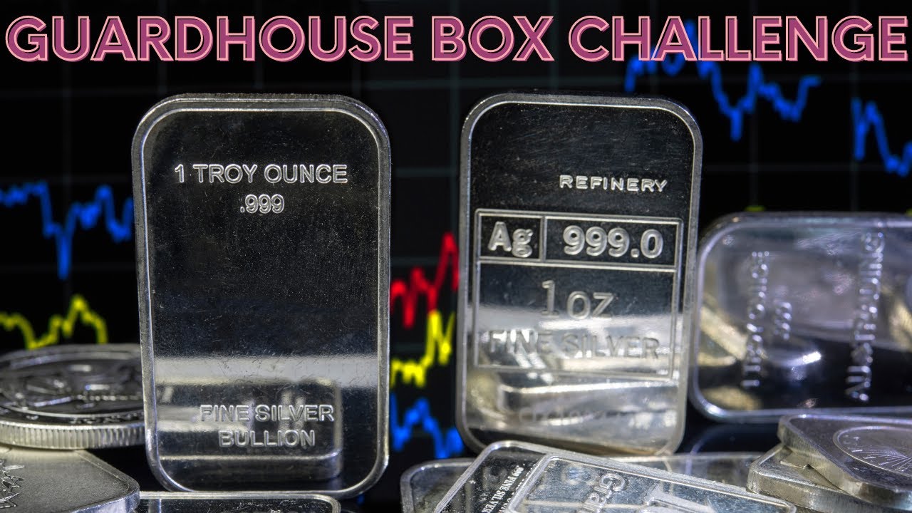 50 OUNCE SILVER BAR GUARDHOUSE CHALLENGE!! PART I