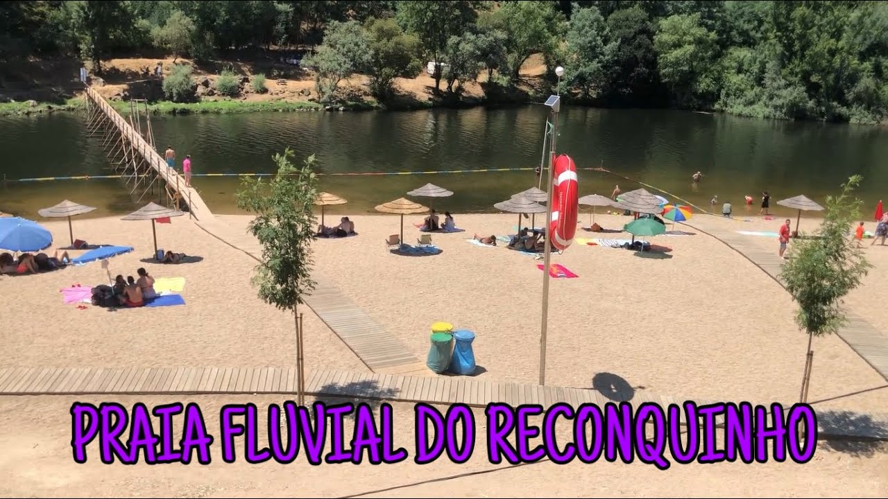 Praia Fluvial do Reconquinho Coimbra - Portugal