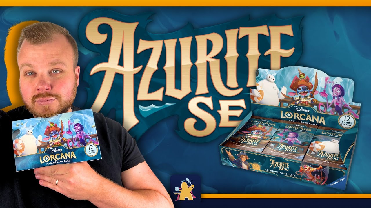 Moře plné Legend a Enchanted karet...i pro mě? | Disney Lorcana | Azurite Sea Unboxing