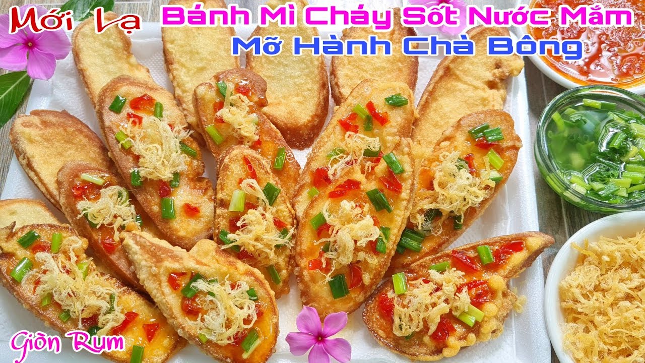 Nhà Có Bánh Mì Ăn K Hết Làm Món Bánh Này Rất Ngon Rất Giòn Và Rất Dễ