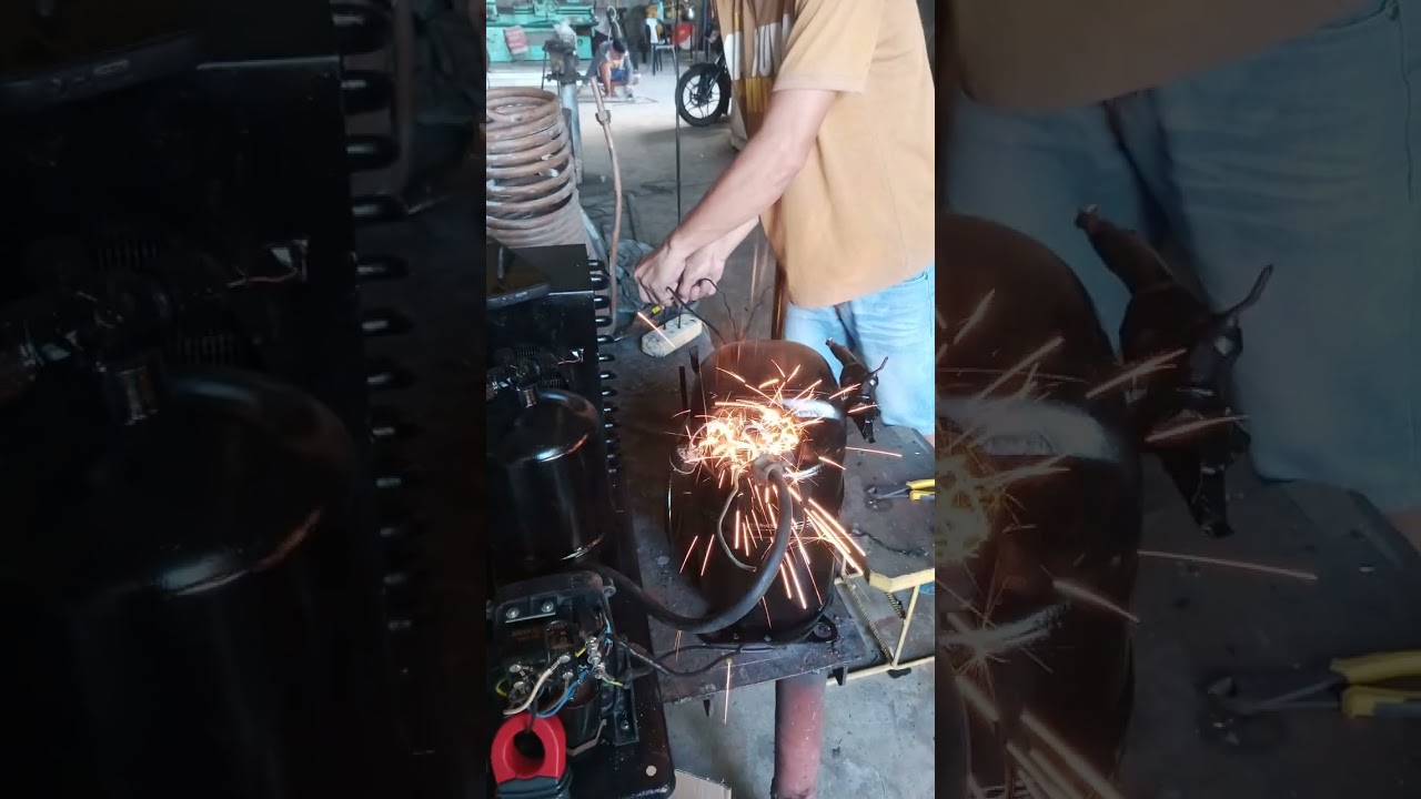 old Tecumseh compressor still working
