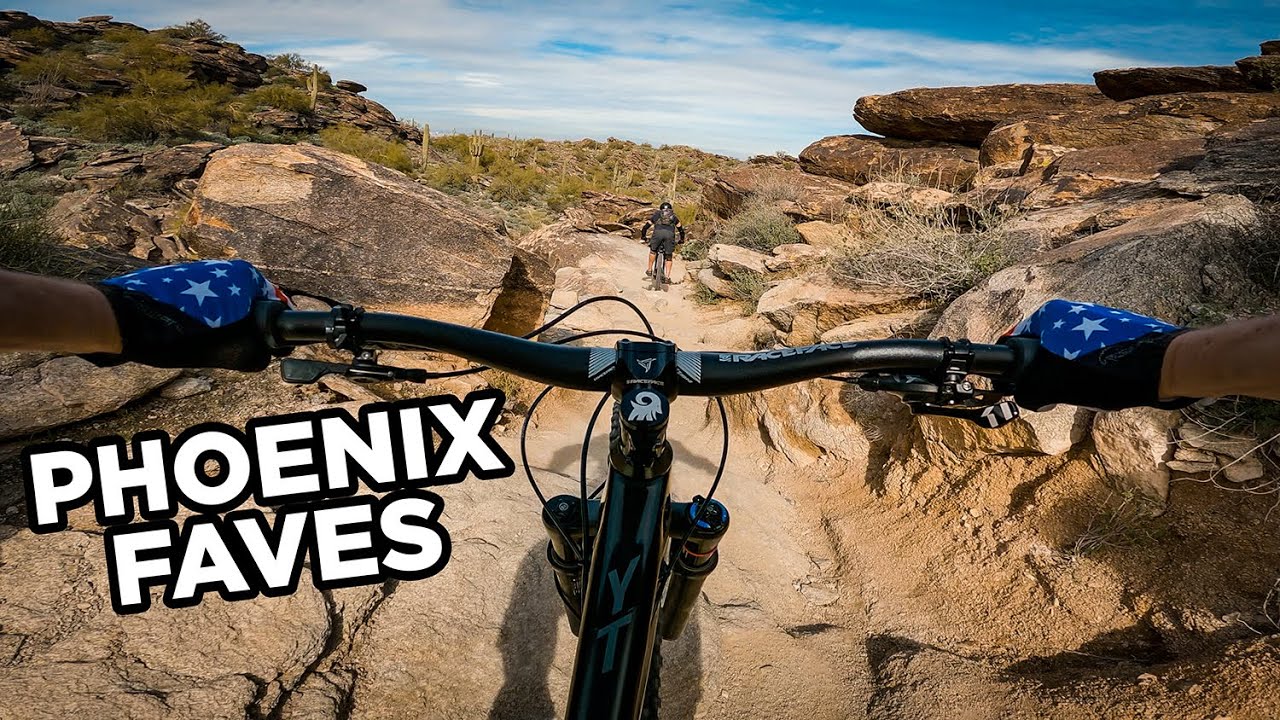 My Top 3 MTB Trails in Phoenix, Arizona!