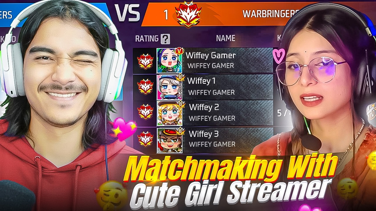 Matchmaking with cute Girl Streamer on cs Ranked😱 Laka Gamer