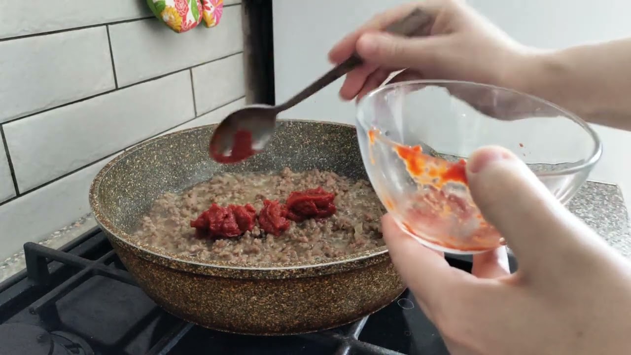Ленивая лазанья🍝
