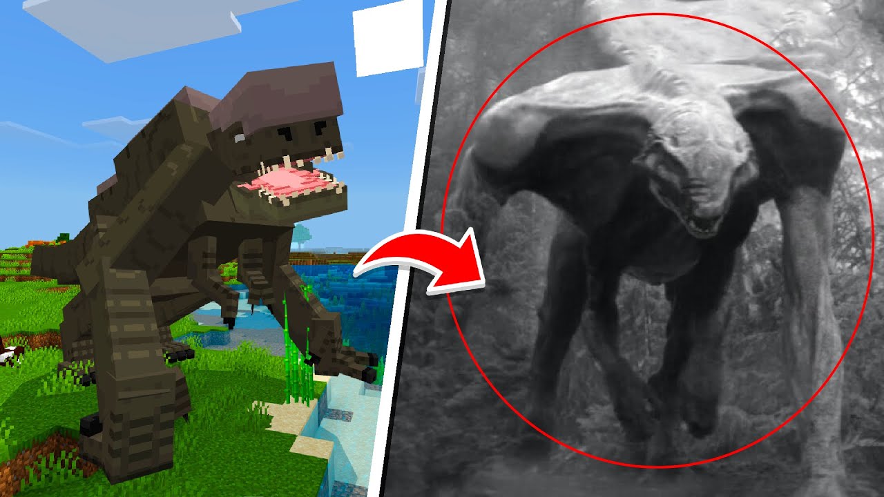 D-REX do Minecraft Jurassic World CAPTURADO NA VIDA REAL!