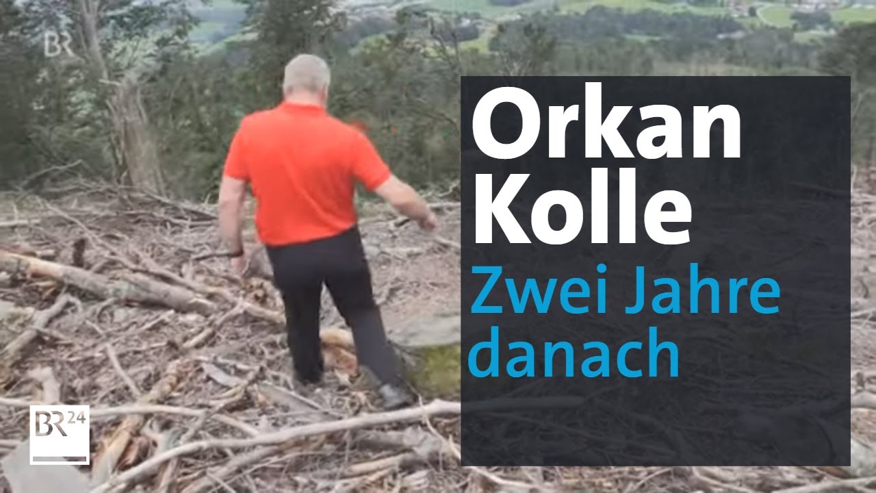 Orkan Kolle in Niederbayern: Zwei Jahre nach den großen Verwüstungen | Abendschau | BR24
