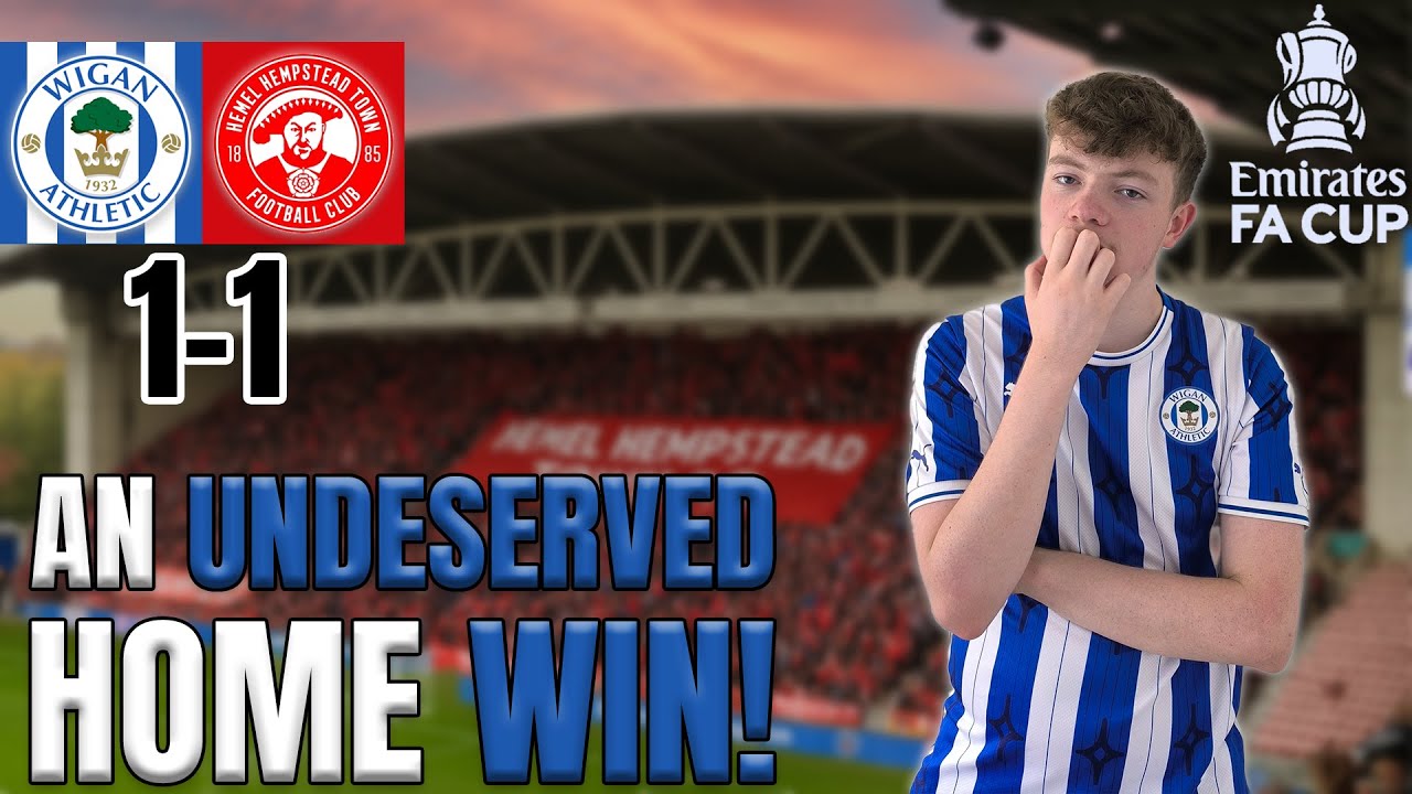 Penalty Drama at The Brick! Wigan Survive Hemel Scare in the FA Cup 😱
