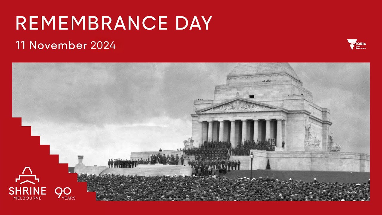 2024 Victorian State Remembrance Day Service