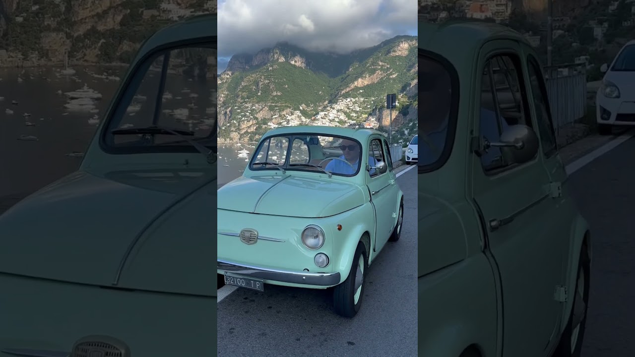 Positano Vintage Fiat 500 car