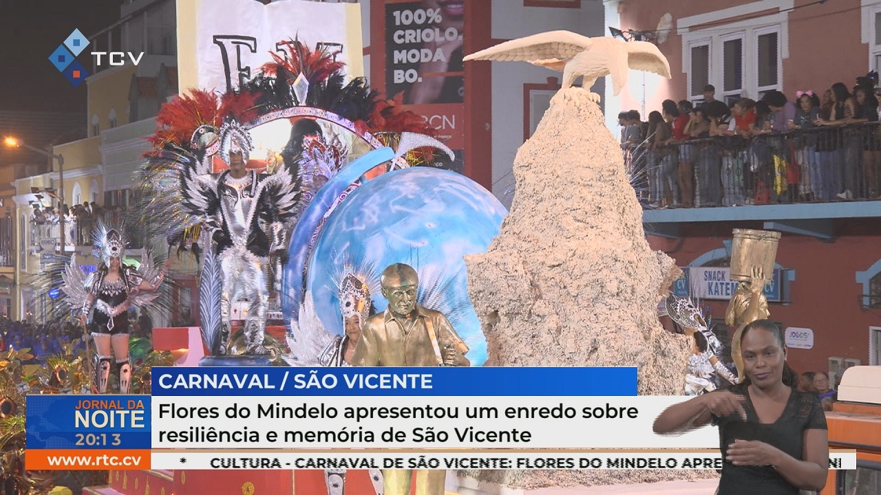 Flores do Mindelo apresentou um enredo sobre resiliência e memória de São Vicente