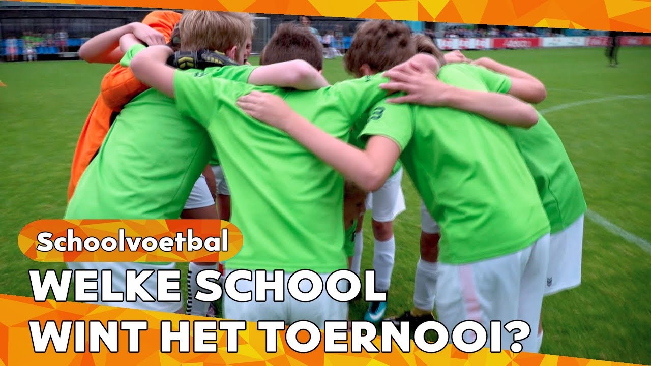 ZET 'M OP JONGENS ⚽️... EN MEISJE 😜 | Mijn wedstrijd: SCHOOLVOETBAL | ZAPPSPORT