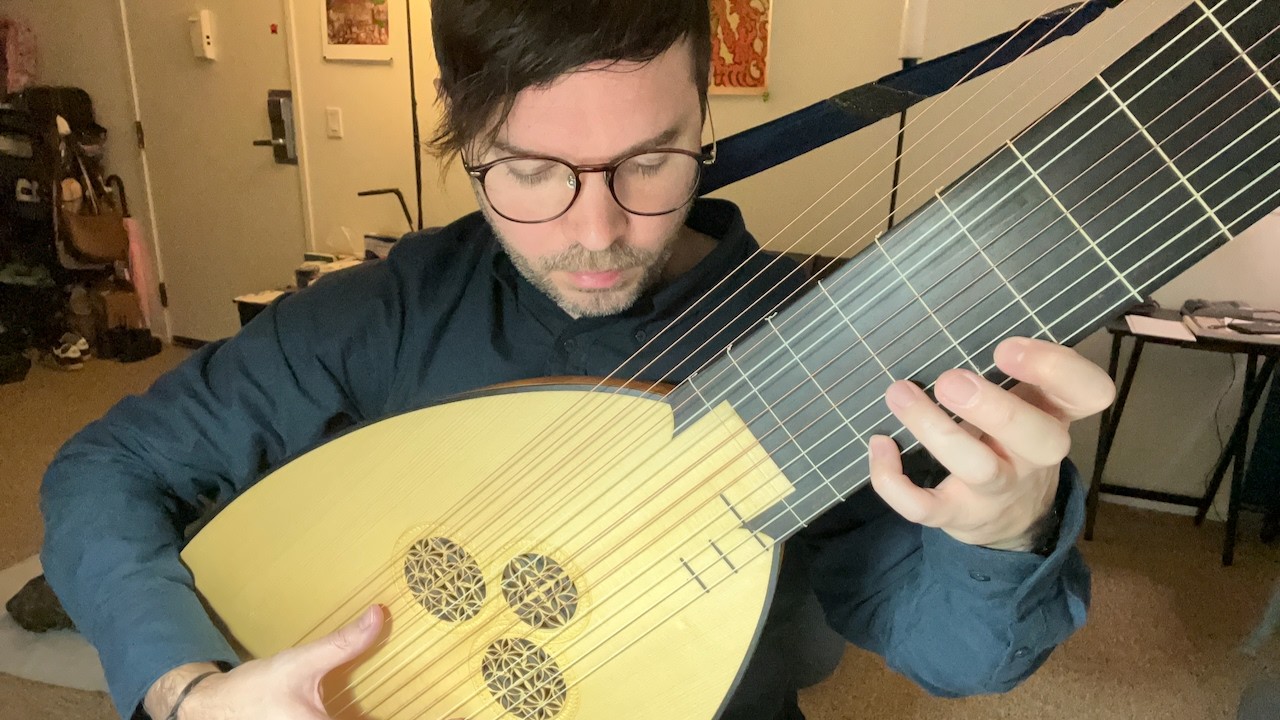 La Mascarade — Robert de Visée | Nick Hoffman, Theorbo