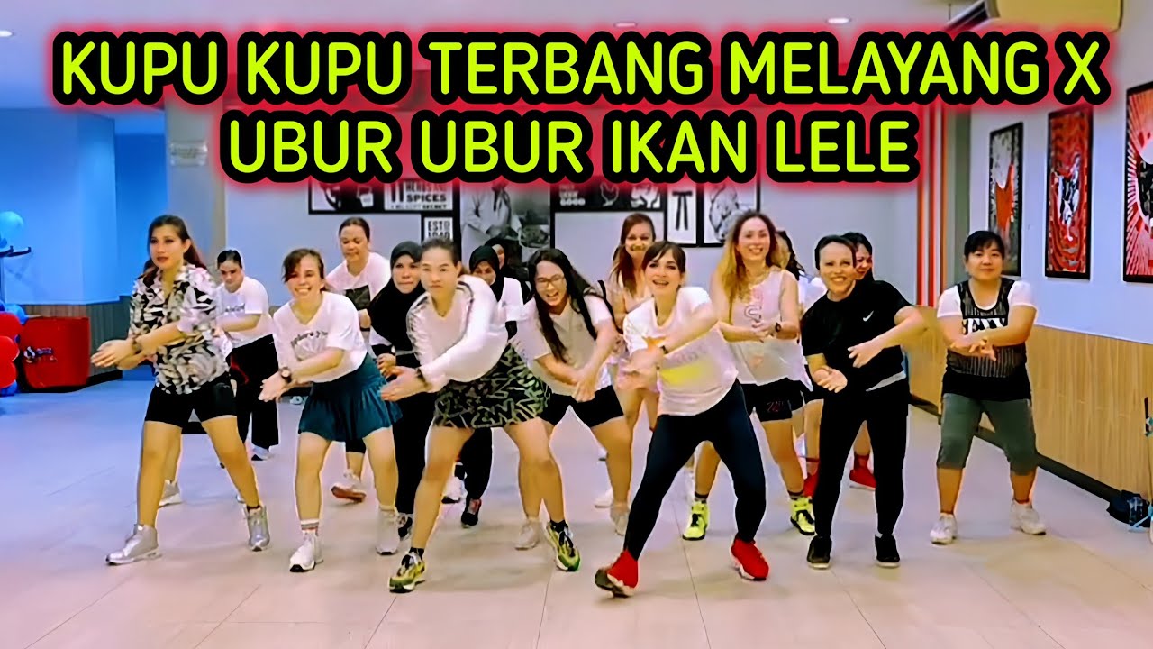 KUPU KUPU TERBANG MELAYANG X UBUR UBUR IKAN LELE | TIKTOK VIRAL | CHOREO ZIN CHICIE