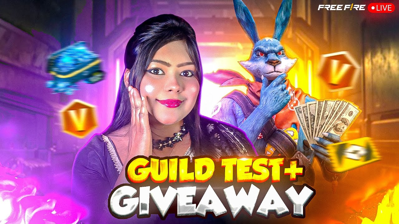 FREE FIRE LIVE CUSTOM ROOM GIVEAWAY | FF LIVE TEAMCODE GIVEAWAY | FF LIVE GIVEAWAY CUTE GILR FF LIVE