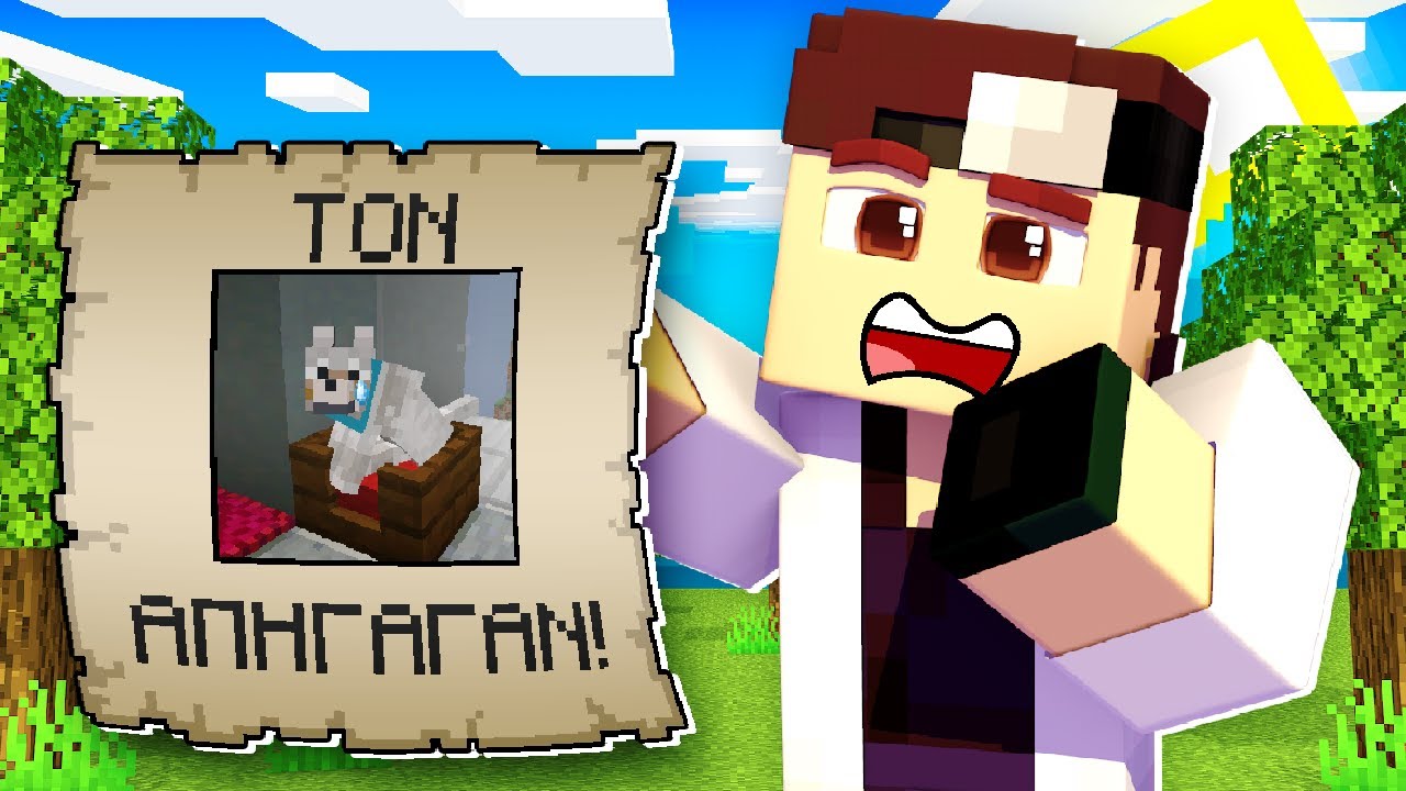 ΜΟΥ ΑΠΗΓΑΓΑΝ ΤΟΝ ΣΚΥΛΟ ΣΤΟ MINECRAFT!!!