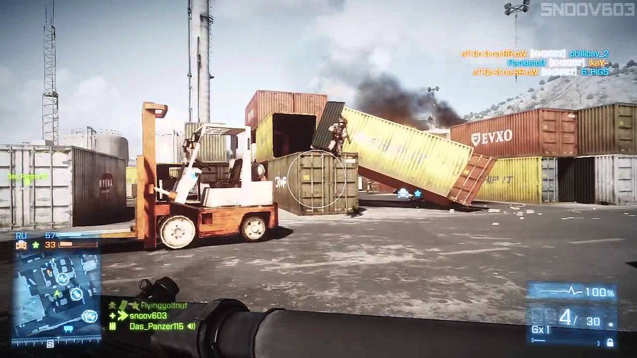 Live Comm with snoov603 :: F2000 Gameplay :: BF3 TDM on Kharg Island