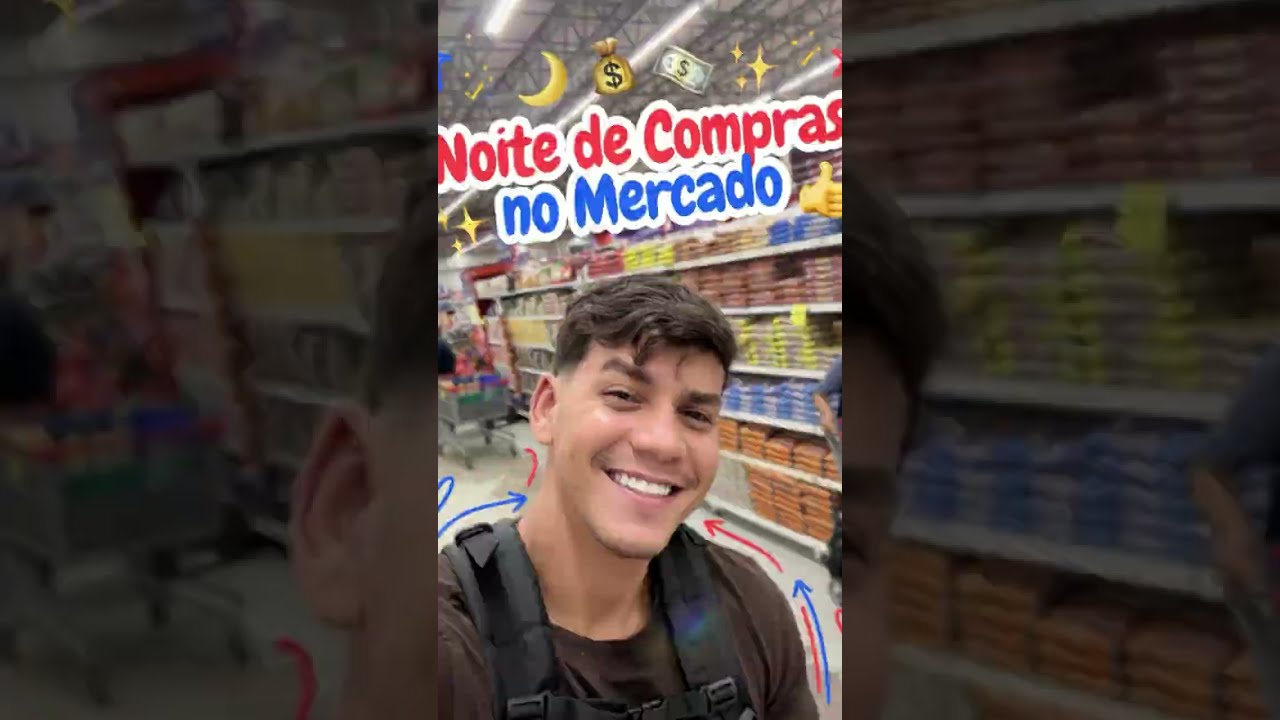 Noite Compras no Mercado