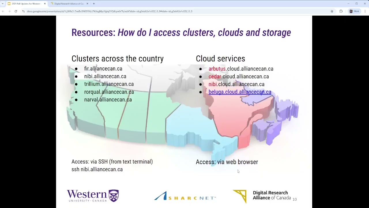 2025 Western Fall Workshop on Advanced Research Computing Resources