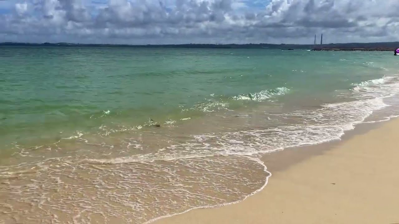 金武町にある伊芸海浜公園の伊芸ビーチ