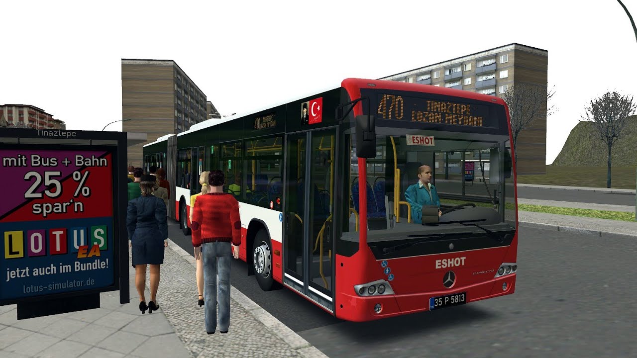 Conecto ile 470 | İzmir Tınaztepe Haritası | Mercedes-Benz Conecto G | Omsi 2