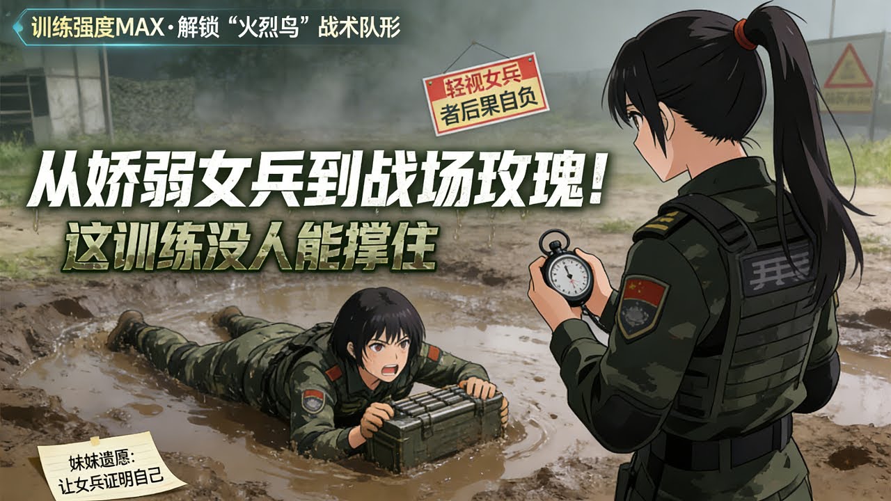 ENG SUB🍉西瓜漫劇：男扮女装当连长？把女兵锻造成无坚不摧的利刃