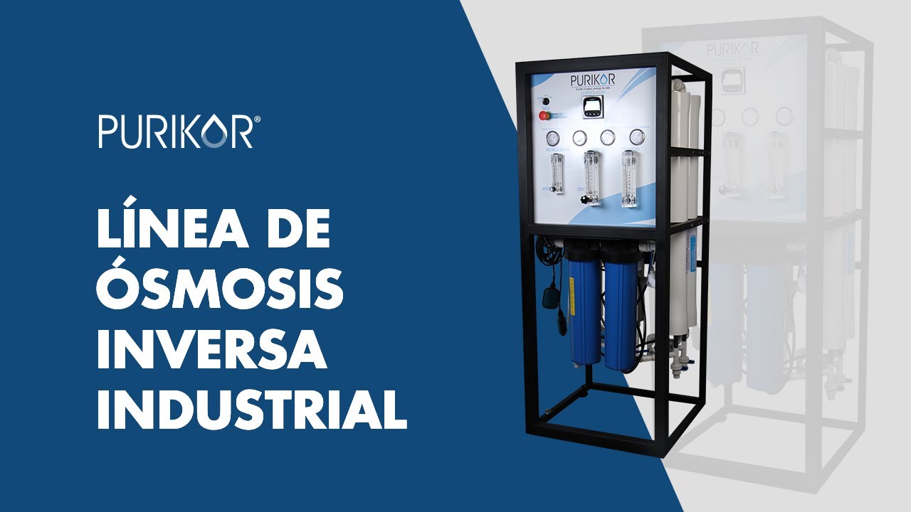 Ósmosis inversa industrial PURIKOR