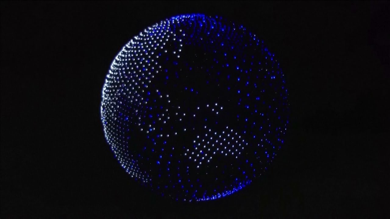 Tokyo Olympics: Constellation of drones form globe at opening ceremony