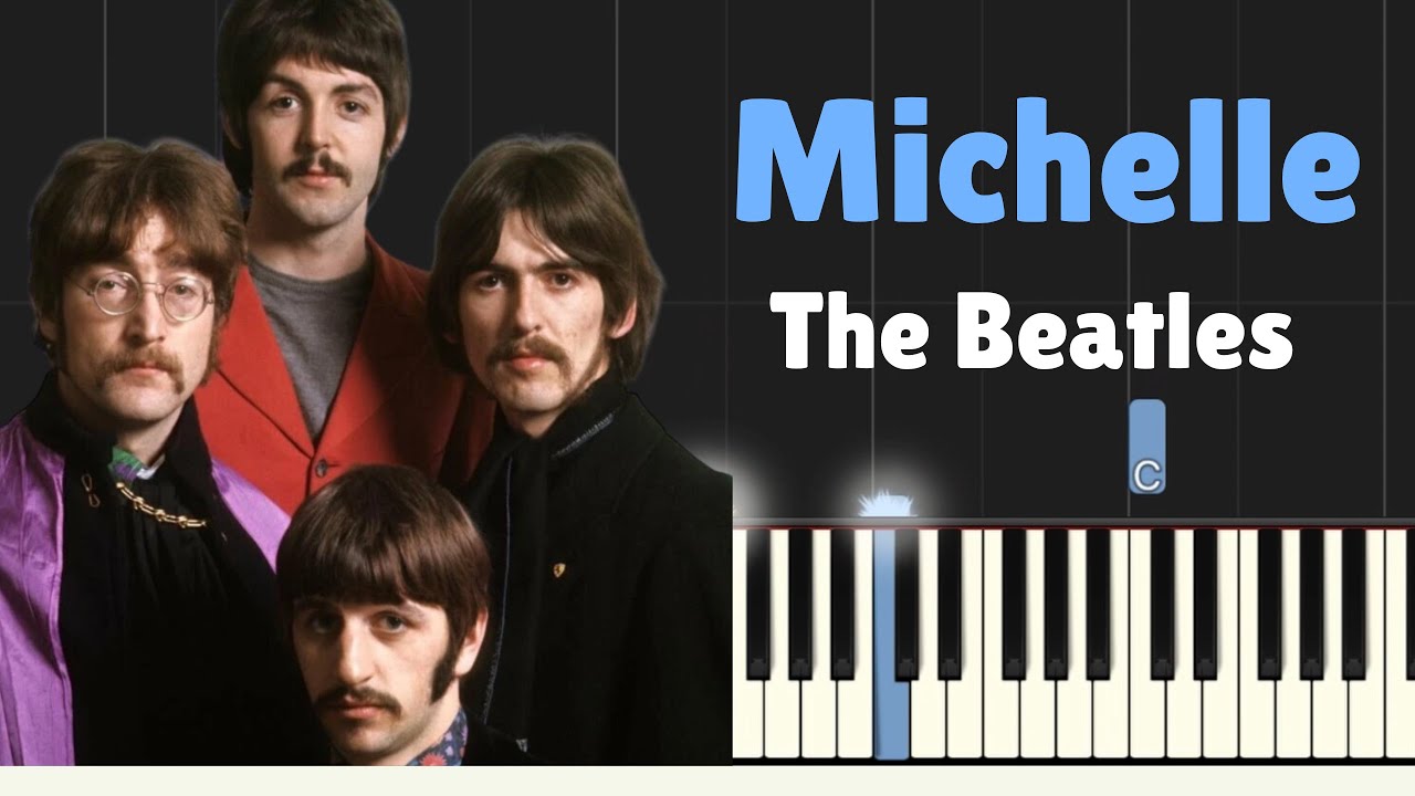 🎹 Michelle - The Beatles | EASY Piano Tutorial With Original Vocals! 🎶