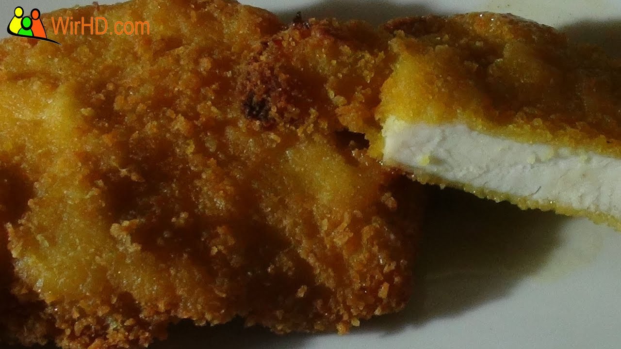 Schnitzel in der Fritteuse &ndash; unser Test und Geschmacksvergleich mit dem Backofen! Wer gewinnt?