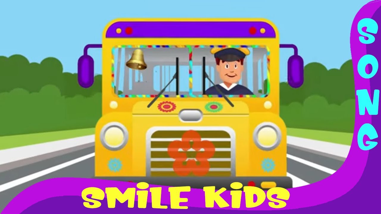 The BEST Animated Nursery Rhyme EVER 🚌 The Wheels on the Bus | Smile Kida Videos