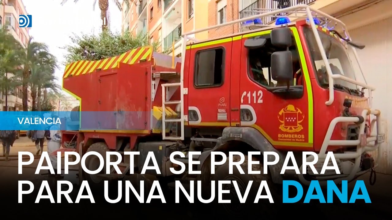 Los vecinos de Paiporta se preparan para evitar una nueva dana