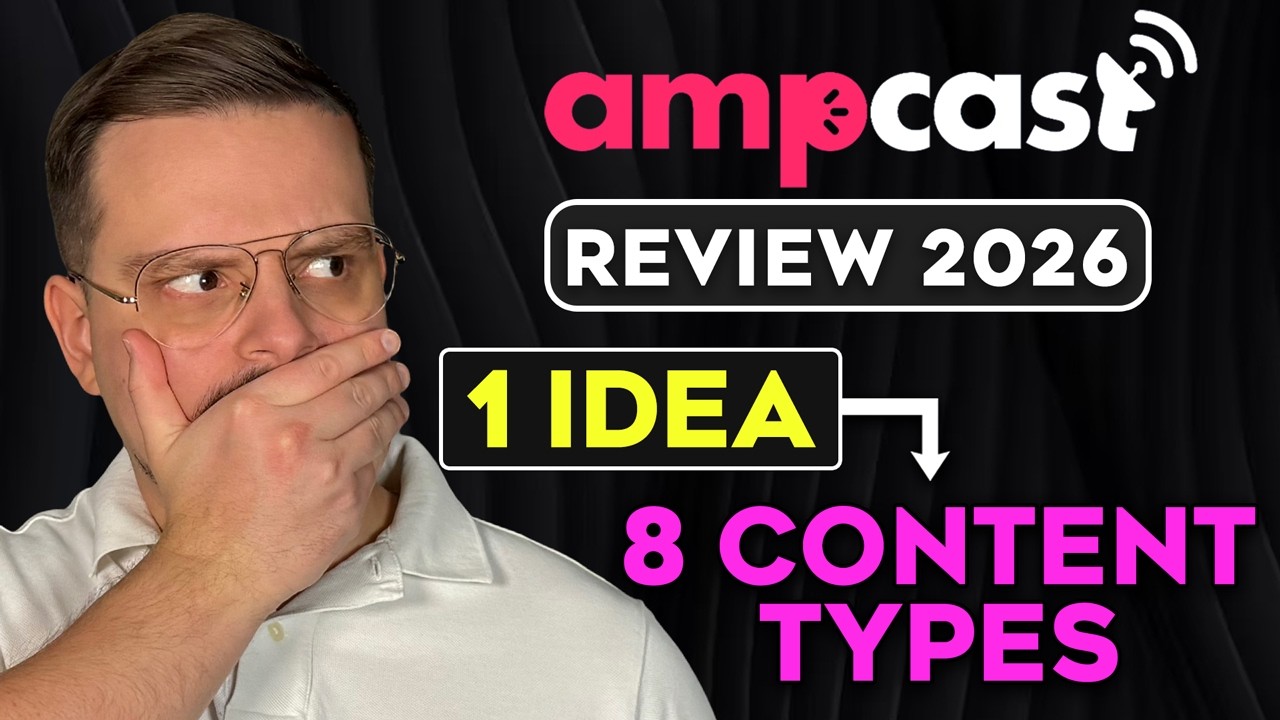 Обзор AmpCast AI (от AmpiFire) - Я превратил одну идею в 8 статей и разместил их на более чем 300...