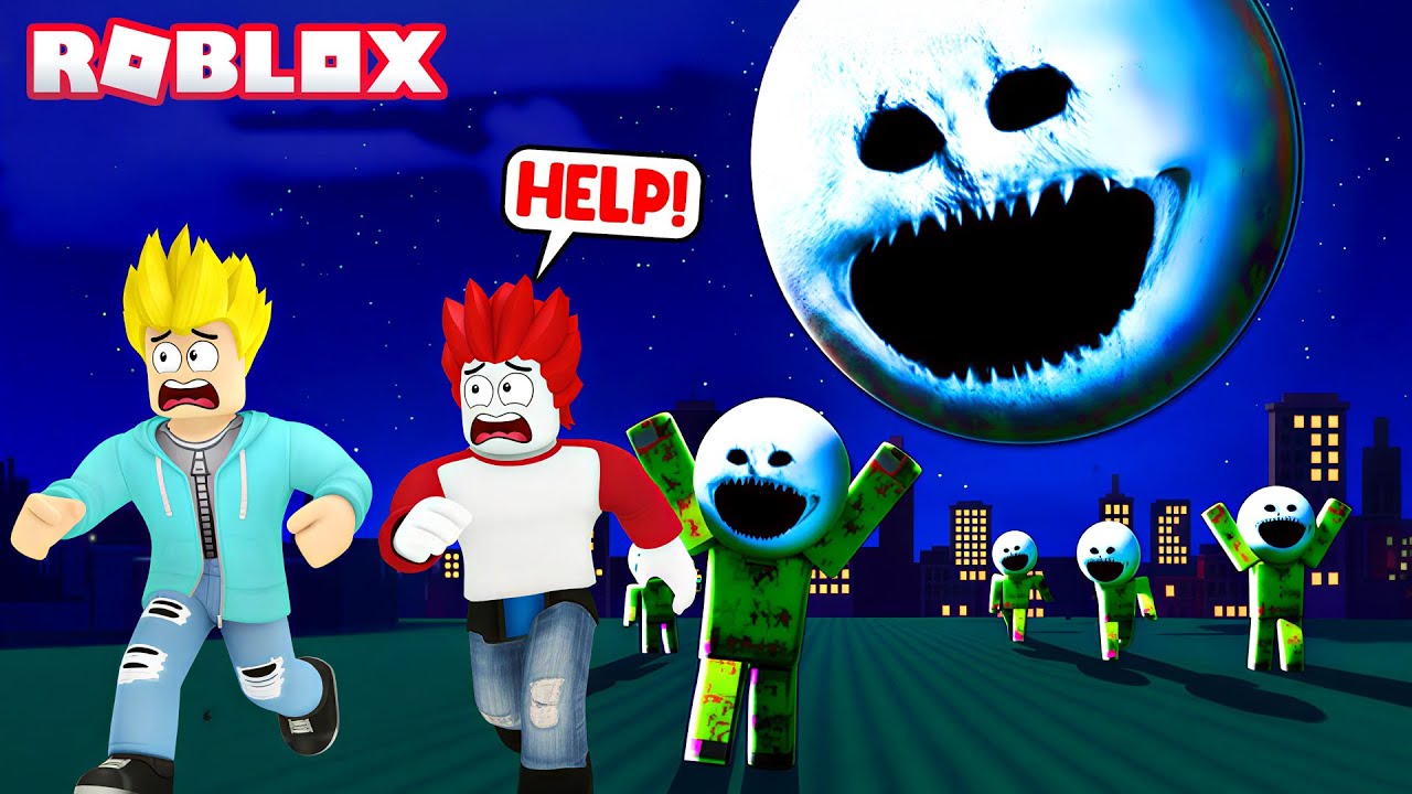 ROBLOX THE MOON WAKES UP 🌕🌕 Khaleel And Motu Gameplay
