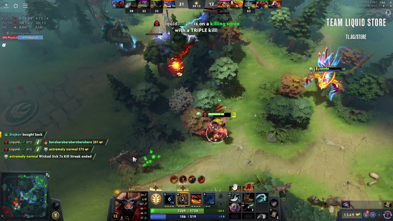 Zai goes on a culling FRENZY with Axe.