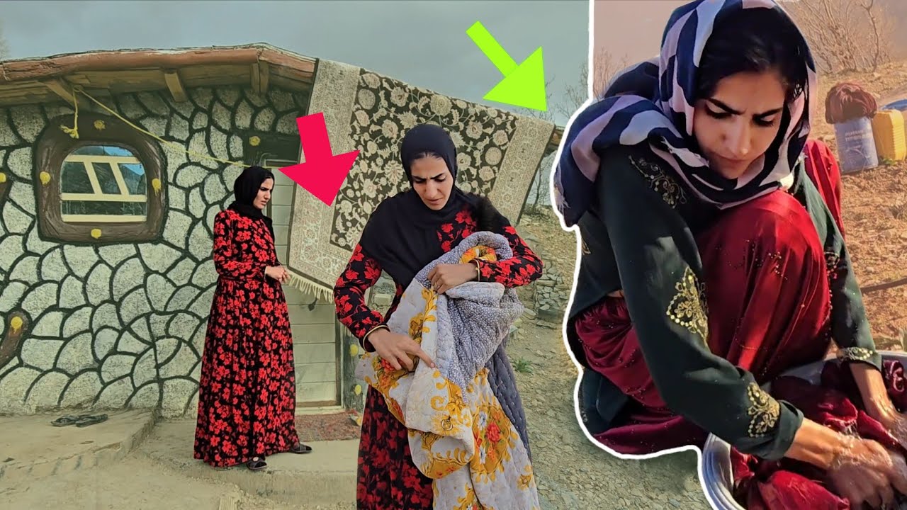 Shiva&rsquo;s Story | Simple Life in Iran &ndash; A Peaceful Cleaning Day in the Mountains