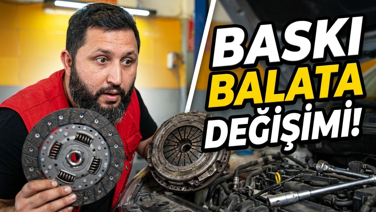 Citroen Berlingo 2015 model baskı balata değişimi... NisaOtoServis