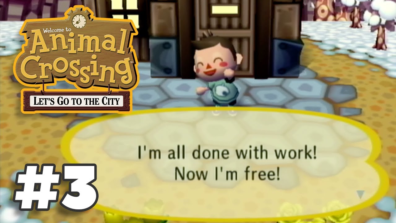 Animal Crossing City Folk - Work (Let's Play Ep 3)