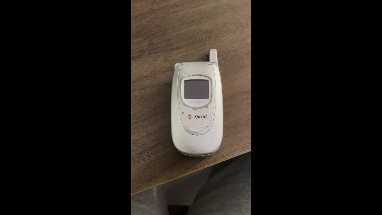 Another Old Samsung SPH-A620 Cell Phone Sprint 2004