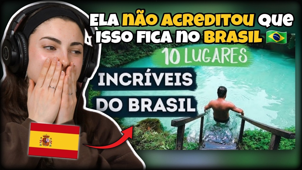 GRINGOS REAGEM A 10 LUGARES INCRÍVEIS DO BRASIL