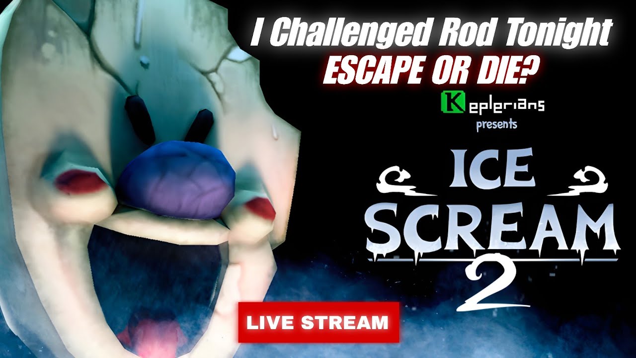 This Game Should Be Illegal… Ice Cream 2 Horror LIVE🔴